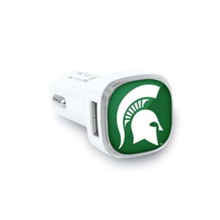 MIZCO SPORTS Michigan State Spartans Car Charger 5830298629